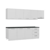 Minar 300 Cm Mutfak Dolabı Beyaz 300-B11 thumbnail 3