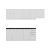 Minar 260 Cm Mutfak Dolabı Beyaz 260-B4 thumbnail 2