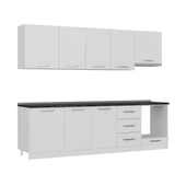 Minar 270 Cm Mutfak Dolabı Beyaz 270-B5 thumbnail 3