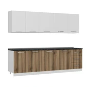 Minar 270 Cm Mutfak Dolabı Beyaz Dore 270-D2 thumbnail 3