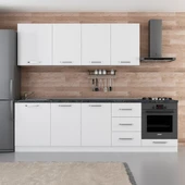 Minar 270 Cm Mutfak Dolabı Beyaz 270-B3 thumbnail 1