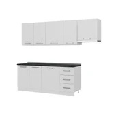 Minar 255 Cm Mutfak Dolabı Beyaz 255-B4 thumbnail 4