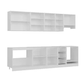 Minar 290 Cm Mutfak Dolabı Beyaz Antrasit 290-A5 - 6