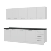 Minar 270 Cm Mutfak Dolabı Beyaz 270-B2 thumbnail 4