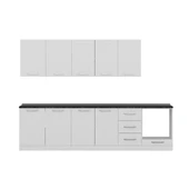 Minar 295 Cm Mutfak Dolabı Beyaz 295-B3 thumbnail 2