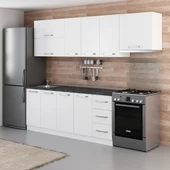 Minar 260 Cm Mutfak Dolabı Beyaz 260-B4 thumbnail 5