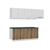 Minar 255 Cm Mutfak Dolabı Beyaz Dore 255-D4 thumbnail 3