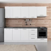 Minar 260 Cm Mutfak Dolabı Beyaz 260-B8 thumbnail 1