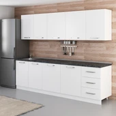 Minar 270 Cm Mutfak Dolabı Beyaz 270-B2 thumbnail 5