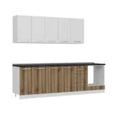 Minar 265 Cm Mutfak Dolabı Beyaz Dore 265-D3 - 3