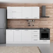 Minar 255 Cm Mutfak Dolabı Beyaz 255-B6 - 1