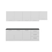 Minar 300 Cm Mutfak Dolabı Beyaz 300-B11 thumbnail 2