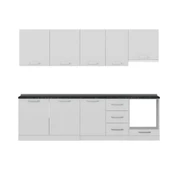 Minar 275 Cm Mutfak Dolabı Beyaz 275-B8 thumbnail 2