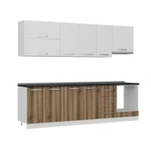 Minar 270 Cm Mutfak Dolabı Beyaz Dore 270-D8 thumbnail 3