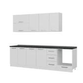 Minar 270 Cm Mutfak Dolabı Beyaz 270-B6 thumbnail 4