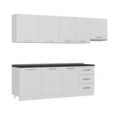 Minar 280 Cm Mutfak Dolabı Beyaz 280-B4 thumbnail 3