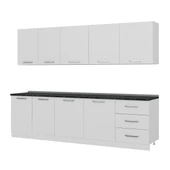 Minar 280 Cm Mutfak Dolabı Beyaz 280-B2 thumbnail 4