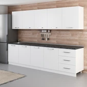 Minar 300 Cm Mutfak Dolabı Beyaz 300-B3 thumbnail 5