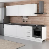 Minar 300 Cm Mutfak Dolabı Beyaz 300-B10 - 5