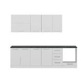 Minar 270 Cm Mutfak Dolabı Beyaz 270-B6 thumbnail 2