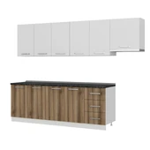 Minar 285 Cm Mutfak Dolabı Beyaz Dore 285-D7 thumbnail 4