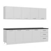 Minar 280 Cm Mutfak Dolabı Beyaz 280-B2 thumbnail 3