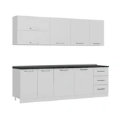 Minar 260 Cm Mutfak Dolabı Beyaz 260-B1 thumbnail 3