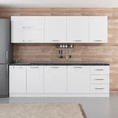 Minar 260 Cm Mutfak Dolabı Beyaz 260-B1 thumbnail 1