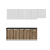 Minar 270 Cm Mutfak Dolabı Beyaz Dore 270-D7 thumbnail 2