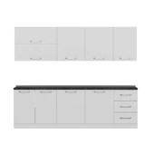 Minar 260 Cm Mutfak Dolabı Beyaz 260-B1 thumbnail 2