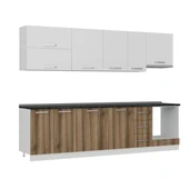 Minar 290 Cm Mutfak Dolabı Beyaz Dore 290-D8 thumbnail 3