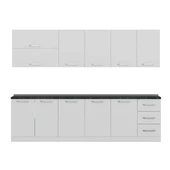 Minar 285 Cm Mutfak Dolabı Beyaz 285-B1 thumbnail 2