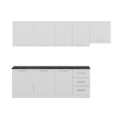 Minar 280 Cm Mutfak Dolabı Beyaz 280-B4 thumbnail 2