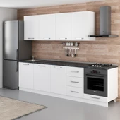 Minar 280 Cm Mutfak Dolabı Beyaz 280-B3 thumbnail 5