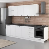 Minar 295 Cm Mutfak Dolabı Beyaz 295-B6 thumbnail 5