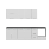 Minar 275 Cm Mutfak Dolabı Beyaz 275-B3 thumbnail 2