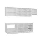 Minar 300 Cm Mutfak Dolabı Beyaz Dore 300-D8 thumbnail 6