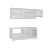 Minar 255 Cm Mutfak Dolabı Beyaz Antrasit 255-A4 thumbnail 6