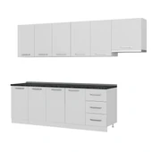 Minar 285 Cm Mutfak Dolabı Beyaz 285-B7 thumbnail 4