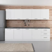 Minar 300 Cm Mutfak Dolabı Beyaz 300-B3 thumbnail 1