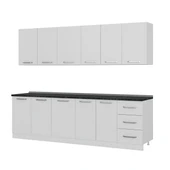 Minar 265 Cm Mutfak Dolabı Beyaz 265-B1 thumbnail 4