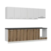 Minar 280 Cm Mutfak Dolabı Beyaz Dore 280-D11 thumbnail 3