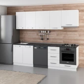 Minar 255 Cm Mutfak Dolabı Beyaz 255-B13 thumbnail 3