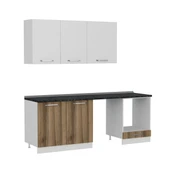 Minar 220 Cm Mutfak Dolabı Beyaz Dore 220-D13 - 2