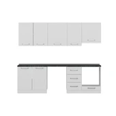 Minar 255 Cm Mutfak Dolabı Beyaz 255-B13 thumbnail 4