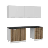 Minar 220 Cm Mutfak Dolabı Beyaz Dore 220-D12 thumbnail 2