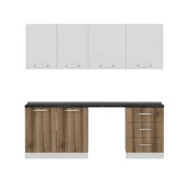 Minar 220 Cm Mutfak Dolabı Beyaz Dore 220-D12 thumbnail 4