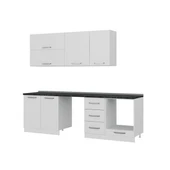 Minar 255 Cm Mutfak Dolabı Beyaz 255-B14 thumbnail 5