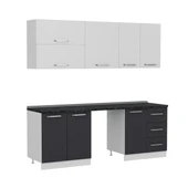 Minar 220 Cm Mutfak Dolabı Beyaz Antrasit 220-A10 thumbnail 2