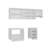 Minar 255 Cm Mutfak Dolabı Beyaz 255-B15 thumbnail 7